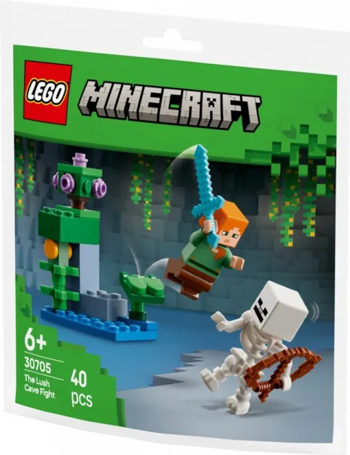 LEGO Bricks Minecraft 30705 The Lush Cave Fight - Image 2