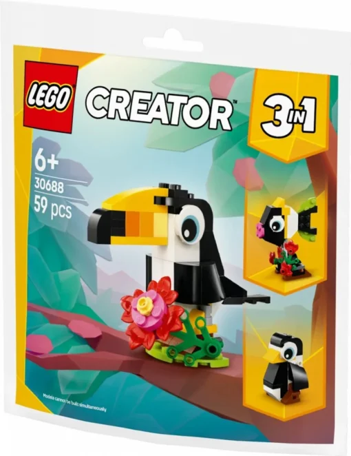 LEGO Bricks Creator 30688 Tropical Toucan - Image 2