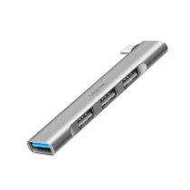 LogiLink Ultraslim USB-C hub to 1xUSB-A 3.0 3xUSB-A 2.