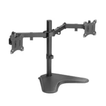 LogiLink Dual monitor stand 17-32 inch steel