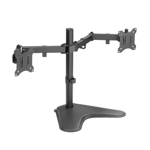 LogiLink Dual monitor stand 17-32 inch steel