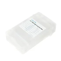 LogiLink HDD protection box for 2x 2.5 inch HDD transparen