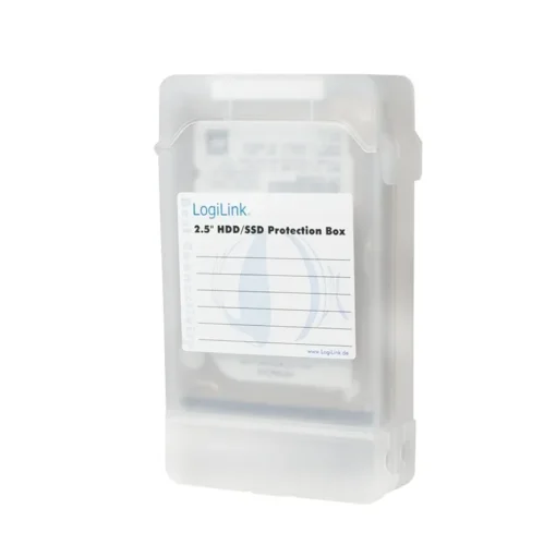 LogiLink HDD protection box for 2x 2.5 inch HDD, transparen - Image 3