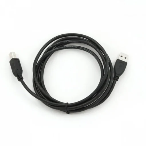 Gembird USB кабел 2.0 Type AB AM-BM 1.8m black - Image 7