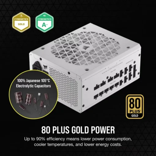 Corsair RM1200X SHIFT 80+ GOLD ATX WHITE - Image 4