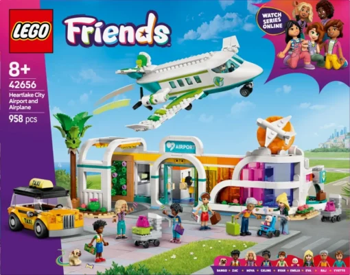 LEGO Bricks Friends 42656 Heartlake City Airport and Airplane - Image 3