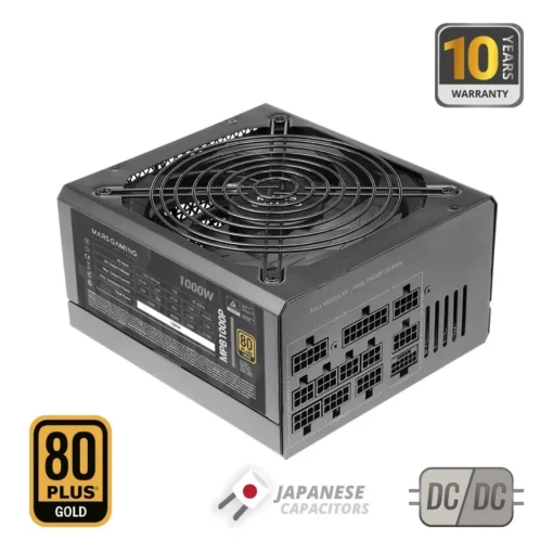 AeroCool захранващ блок MARS MPB1000P 1000W ATX 3.1 80+ GOLD - Image 4