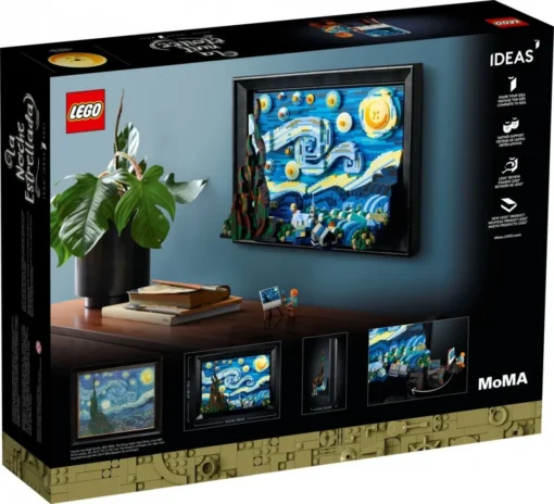 LEGO Bricks Ideas 21333 Vincent van Gogh - The Starry Night Vincenta van Gogh - Image 3