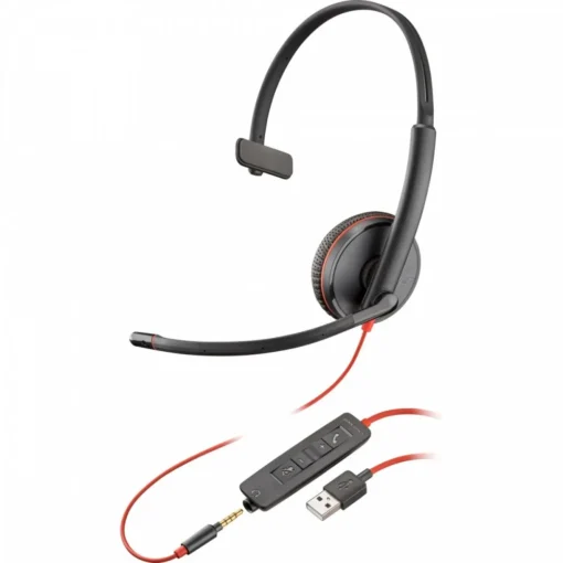 POLY Headset Blackwire 215 Mono USB-A 80S06AA