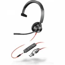 POLY Headset Blackwire 3315 USB-C HS + 3.5mmP +USB-C/A 8X217AA