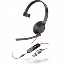 POLY Headset Blackwire 5210 USB-C + 3.5mmP +USB-C/A 8X230AA