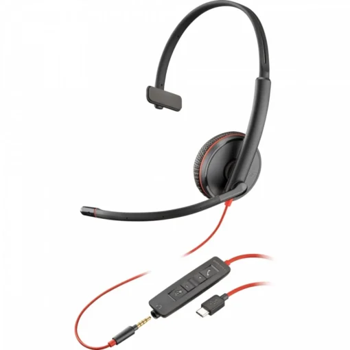 POLY Headset Blackwire C3215 Mono + CC (Bulk) 80S05A6