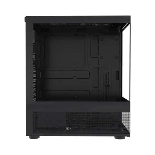 1stPlayer кутия Case ATX - MIKU Mi7-A Black - Reversed fans included - Image 4