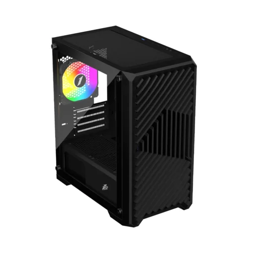 1stPlayer кутия Case mATX - TRILOBITE T5 Black - Image 2