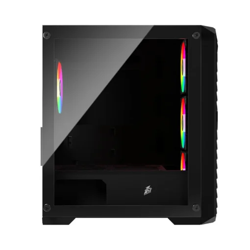 1stPlayer кутия Case mATX - TRILOBITE T5 Black - Image 5