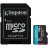 Карта памет Kingston 128GB microSDXC Canvas Go Plus 170R A2 U3 V30 Card + ADP