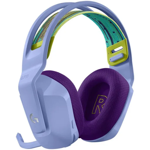 Геймърски слушалки LOGITECH G733 LIGHTSPEED Wireless RGB Gaming Headset - LILAC - Image 7