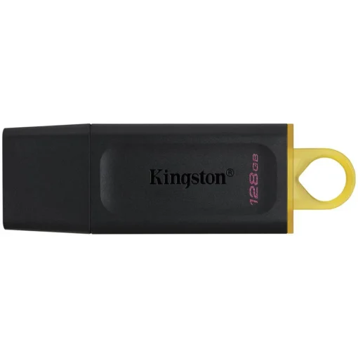 USB памет Kingston 128GB USB3.2 Gen1 DataTraveler Exodia (Black + Yellow)