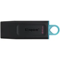 USB памет Kingston 64GB USB3.2 Gen 1 DataTraveler Exodia (Black + Teal)