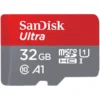 Карта памет SanDisk Ultra microSDHC 32GB + SD Adapter 120MB/s A1 Class 10 UHS-I