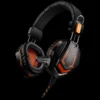 Геймърски слушалки CANYON headset Fobos GH-3A Black Orange