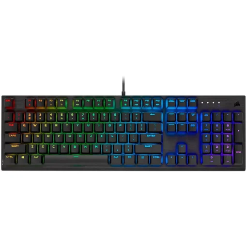 Геймърска клавиатура Corsair K60 RGB PRO Mechanical Gaming Keyboard Backlit RGB LED CHERRY VIOLA