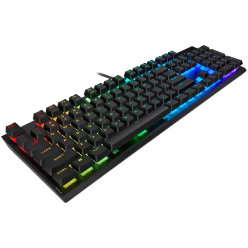 Геймърска клавиатура Corsair K60 RGB PRO Mechanical Gaming Keyboard, Backlit RGB LED, CHERRY VIOLA, Black - Image 13