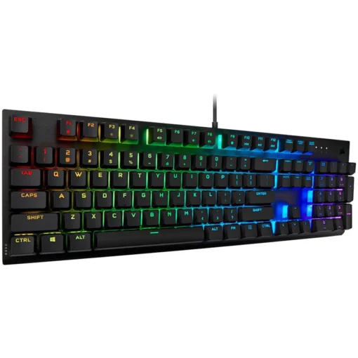 Геймърска клавиатура Corsair K60 RGB PRO Mechanical Gaming Keyboard, Backlit RGB LED, CHERRY VIOLA, Black - Image 14