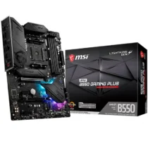 Дънна платка MSI MPG B550 GAMING PLUSATXSocket AM4AMD B550 Chipset4 DIMMsDual Channel DDR4 up to 4400+(OC)MHz1x PCIe 4.0