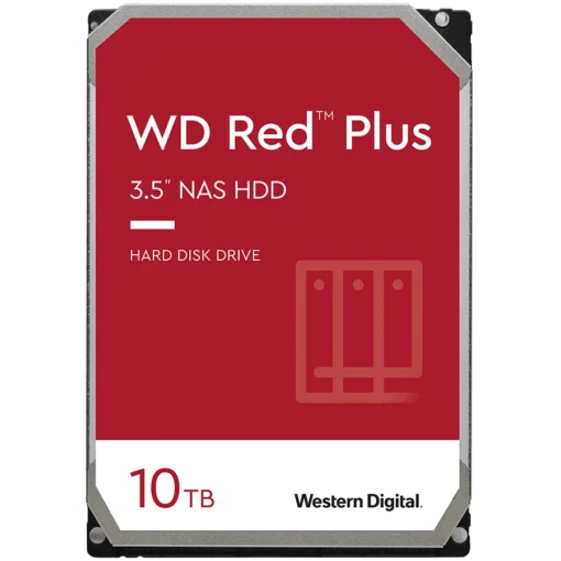 Хард диск HDD NAS WD Red Plus (3.5 10TB 256MB 7200 RPM SATA 6 Gb/s)