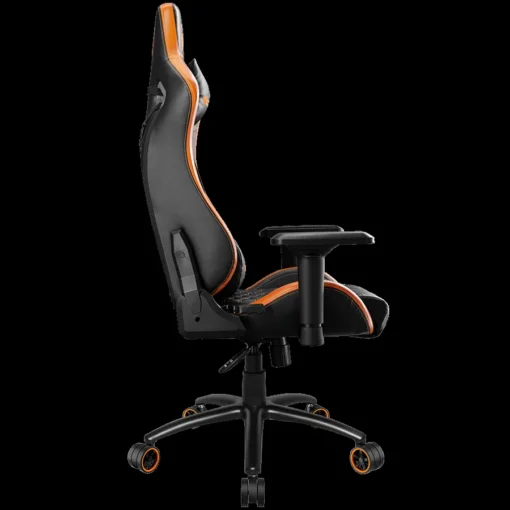 Геймърски стол COUGAR OUTRIDER S, Gaming Chair, Body-embracing High Back Design, Premium PVC Leather, Head and Lumbar Pillow, 180º Reclining, Full Steel Frame, 4D Adjustable Armrest, Class 4 Gas Lift Cylinder - Image 13