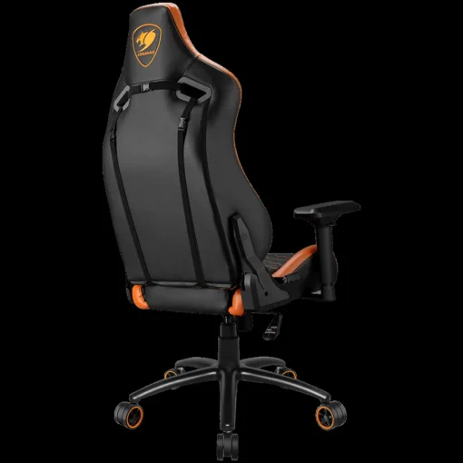 Геймърски стол COUGAR OUTRIDER S, Gaming Chair, Body-embracing High Back Design, Premium PVC Leather, Head and Lumbar Pillow, 180º Reclining, Full Steel Frame, 4D Adjustable Armrest, Class 4 Gas Lift Cylinder - Image 14