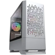 Кутия за компютър COUGAR MG140 Air RGB - White Mini Tower Mini ITX / Micro ATX USB 3.0 x 2 USB 2.0 x 1 Mic x 1 / Audio x