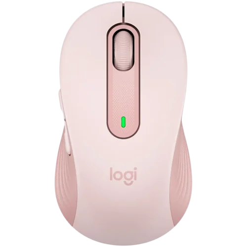 Безжична мишка LOGITECH M650L Signature Bluetooth Mouse - ROSE