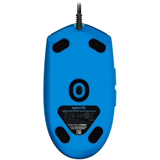 Геймърска мишка LOGITECH G102 LIGHTSYNC Corded Gaming Mouse - BLUE - USB - EER - Image 9