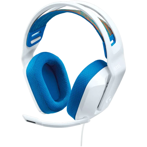 Геймърски слушалки LOGITECH G335 Wired Gaming Headset - WHITE - 3.5 MM