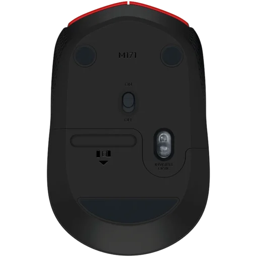 Безжична мишка LOGITECH M171 Wireless Mouse - RED - Image 9