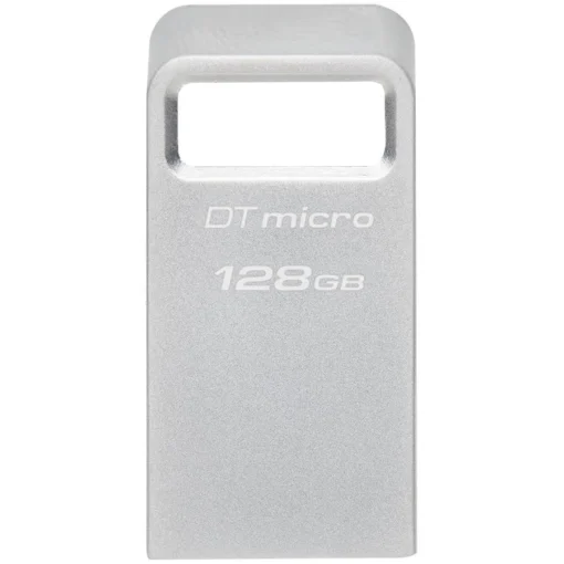 USB памет Kingston 128GB DataTraveler Micro 200MB/s Metal USB 3.2 Gen 1