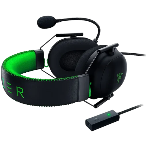 Геймърски слушалки Razer BlackShark V2 - Wired Gaming Headset + USB Sound Card - SE - World Packaging - Image 11