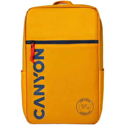 Раница за лаптоп CANYON backpack CSZ-02 Cabin Size Yellow