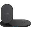 Зарядно за мобилен телефон CANYON wireless charger WS-202 10W 2in1 Black