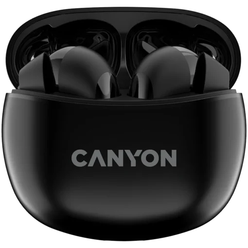 Bluetooth слушалки CANYON headset TWS-5 Black