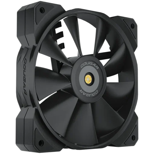 Вентилатор COUGAR MHP 120 Black, 120mm 4-pin PWM fan, 600-2000RPM, HDB Bearing, Anti-vibration Dampers, Extension Cable + Low-Noise Adapter, Case + Radiator screws, 82.48 CFM, 4.24mm H20, 34.5 dBA (Max) - Image 11