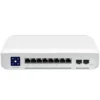 Kомутатор Ubiquiti Enterprise Layer 3 PoE switch with (8) 2.5GbE 802.3at PoE+ RJ45 ports and (2) 10G SFP+