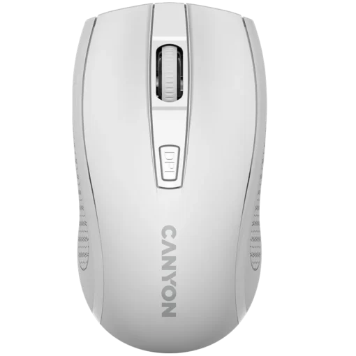 Безжична мишка CANYON mouse MW-7 Wireless White