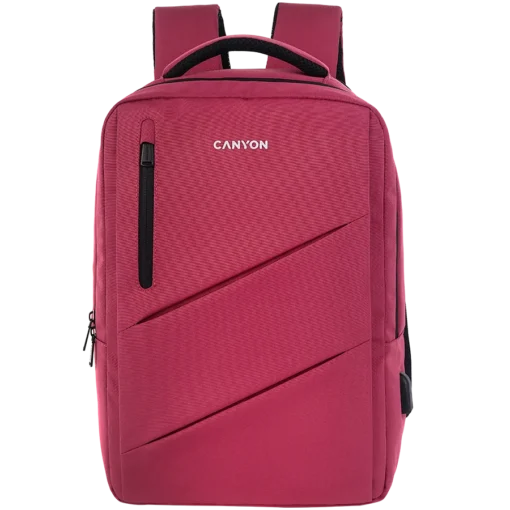 Раница за лаптоп CANYON backpack BPE-5 Urban USB 15.6 Red