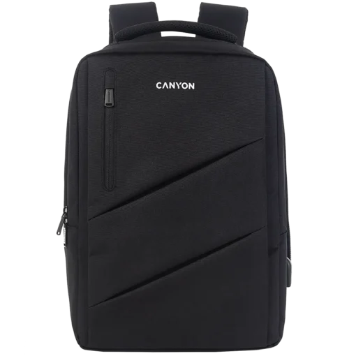 Раница за лаптоп CANYON backpack BPE-5 Urban USB 15.6 Black