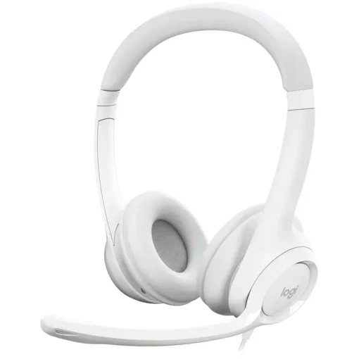 Слушалки LOGITECH H390 Corded Headset - OFFWHITE - USB