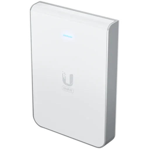 Точка за достъп UniFi6 In-Wall. Wall-mounted WiFi 6 access point with a built-in PoE switch. - Image 13