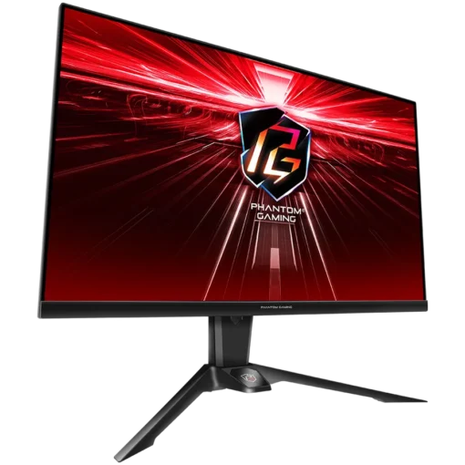 Монитор Asrock Gaming Monitor, 31.5" QHD(2560x1440) VA, AG, 165 Hz, 92% sRGB, 16:9, 3000:1, 550 cd/m², 178º/178º, 1ms (MPRT), Flicker-free, High, Swivel and Tilt adjustment, 2x 2W Speakers, 2x HDMI 2.0, 1x DP 1.2, 1x Audio Jack (3.5mm), Wi-Fi antenna - Image 10